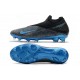 Crampon Nike Phantom Vision 2 Elite FG Noir Bleu Laser Anthracite