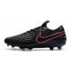 Crampon Nouvelles Nike Tiempo Legend 8 Elite FG Noir Rose