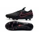 Crampon Nouvelles Nike Tiempo Legend 8 Elite FG Noir Rose