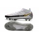 Chaussures 2021 Nike Phantom GT Elite DF FG Blanc Noir Rouge Or