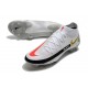 Chaussures 2021 Nike Phantom GT Elite DF FG Blanc Noir Rouge Or