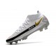 Chaussures 2021 Nike Phantom GT Elite DF FG Blanc Noir Rouge Or