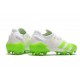 Crampons Adidas Predator Mutator 20.1 Low FG Blanc Vert