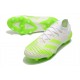 Crampons Adidas Predator Mutator 20.1 Low FG Blanc Vert