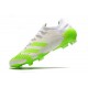 Crampons Adidas Predator Mutator 20.1 Low FG Blanc Vert