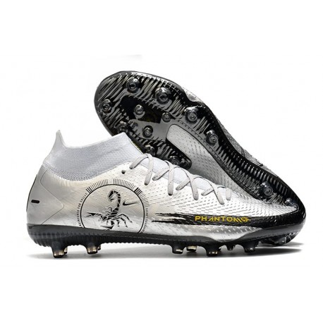 Nike Phantom GT Elite Scorpion Dynamic Fit AG Argent Metallique Noir