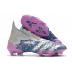 adidas Chaussures Predator Freak + FG Argent Rose Bleu