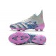 adidas Chaussures Predator Freak + FG Argent Rose Bleu