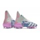 adidas Chaussures Predator Freak + FG Argent Rose Bleu