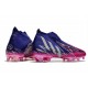 adidas Predator Edge+ FG Violet Equipe Argent Métallique Rose Choc Equipe