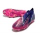 adidas Predator Edge+ FG Violet Equipe Argent Métallique Rose Choc Equipe