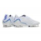 adidas Copa Sense+ FG Crampons Blanc Bleu Hi Res Indigo