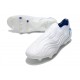 adidas Copa Sense+ FG Crampons Blanc Bleu Hi Res Indigo