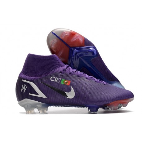 Nike Mercurial Superfly 8 Elite DF FG Ronaldo Violet CR7