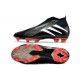 adidas Predator Edge+ FG Nouvelles Noir Blanc Rouge