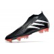 adidas Predator Edge+ FG Nouvelles Noir Blanc Rouge