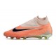 Chaussure Nike Phantom GX Elite DF FG Goyave Givré Noir Orange Total