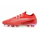 Nike Phantom GX Gripknit Elite FG Rouge Blanc