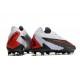 Nike Phantom GX Gripknit Elite FG Noir Gris Rouge