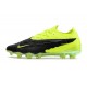 Nike Phantom GX Gripknit Elite FG Noir Volt