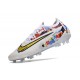 Nike Phantom GX Gripknit Elite FG Blanc Or