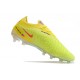 Nike Phantom GX Gripknit Elite FG Jaune Vert Noir