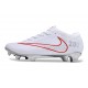 Crampons Nike Zoom Mercurial Vapor XV Elite FG Blanc Rouge