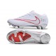 Crampons Nike Zoom Mercurial Vapor XV Elite FG Blanc Rouge