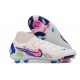 Nike Phantom Luna 2 Elite FG Chaussure Blanc Bleu Rose