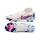 Nike Phantom Luna 2 Elite FG Chaussure Blanc Bleu Rose