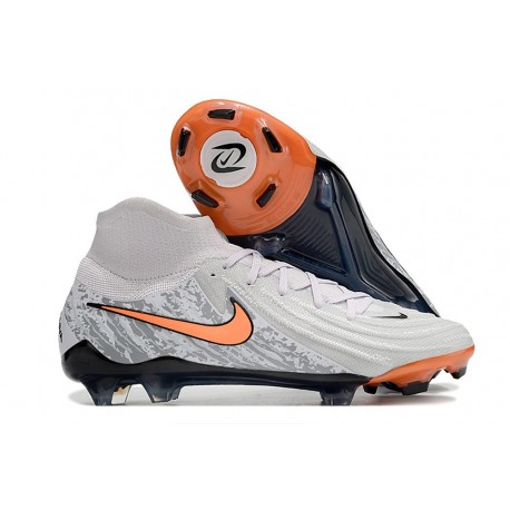 Nike Phantom Luna 2 Elite FG Chaussure Gris Orange