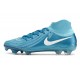 Nike Phantom Luna 2 Elite FG Chaussure Bleu Blanc