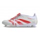 adidas Predator Elite FT FG Crampons Blanc Rouge