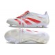 adidas Predator Elite FT FG Crampons Blanc Rouge