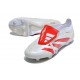 adidas Predator Elite FT FG Crampons Blanc Rouge