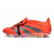 adidas Predator Elite FT FG Crampons Rouge Noir Jaune 