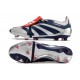 adidas Predator Elite FT FG Crampons Argent Mét Noir Rouge