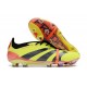 adidas Predator Elite FT FG Crampons Jaune Noir Rouge