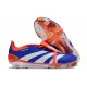 adidas Predator Elite FT FG Crampons Bleu Blanc Rouge