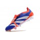 adidas Predator Elite FT FG Crampons Bleu Blanc Rouge