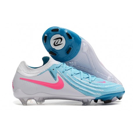 Nike Phantom Luna II Elite FG Blanc Bleu Rose