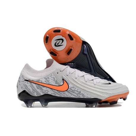 Nike Phantom Luna II Elite FG Gris Orange