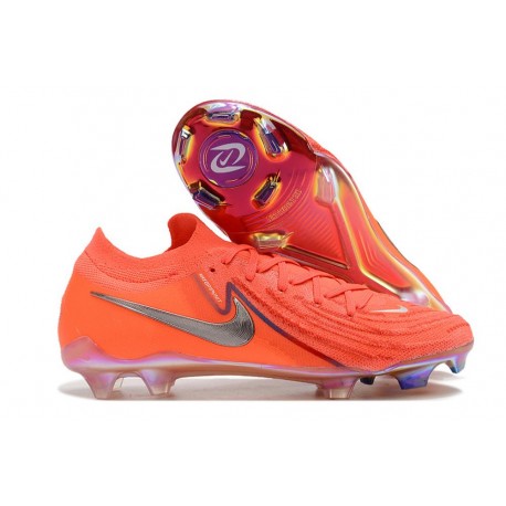 Nike Phantom Luna II Elite FG X Haaland Cramoisi Vif Blanc