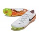 Nike Phantom GX Gripknit Elite FG Blanc Noir Orange