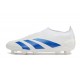 adidas Predator Elite Laceless FG Blanc Bleu