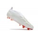 adidas Predator Elite Laceless FG Blanc Rouge