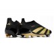 adidas Predator Elite Laceless FG Noir Or