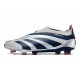 adidas Predator Elite Laceless FG Argent Noir Rouge