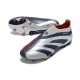 adidas Predator Elite Laceless FG Argent Noir Rouge