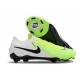 Nike Phantom GX ii Elite FG Vert Blanc Noir